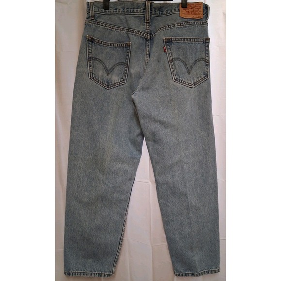 Vintage Levi's 550 Relaxed Fit Jeans - Size 34x29 - Picture 5 of 6